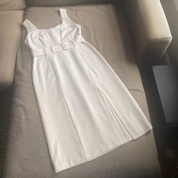 Banana Republic Belted Midi Sheath Dress - Picture 3 of 10